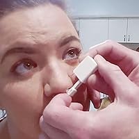 Vista 3 de Kit de perforación de nariz, kit de perforación de nariz con pistola de perforación de nariz, kit de perforación desechable (blanco)