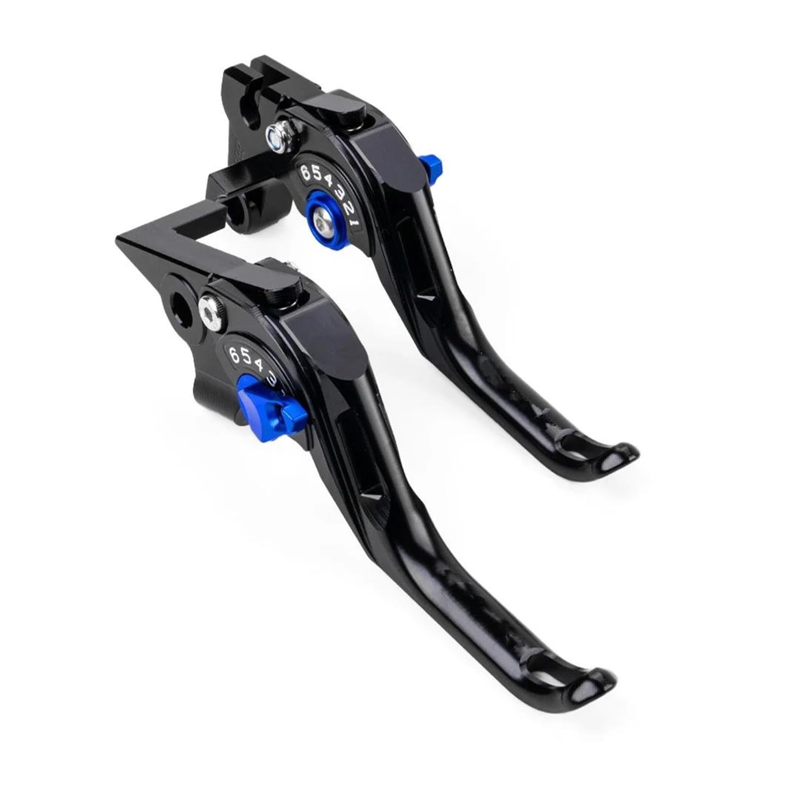 Spamfafghq Blue For Cfmoto 450Mt 450 Mt2024 2025 2026 Motor Adjustable Handle Lever Brake Clutch Levers(Blue)
