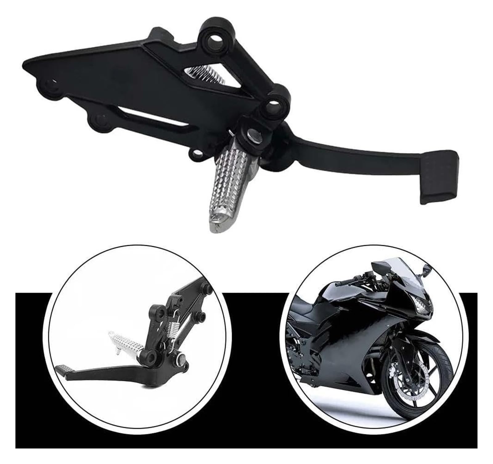 いれい ステップ ペダル カワサキ用忍者 ZX-6R 忍者 ZX-6RR 2003 2004