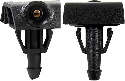 Miniatura 6 de Boquillas de arandela limpiaparabrisas para Nissan TIIDA 2005-2010 SYLPHY 2006-2011 X-Trail 2008-2021, boquilla del limpiaparabrisas delantero