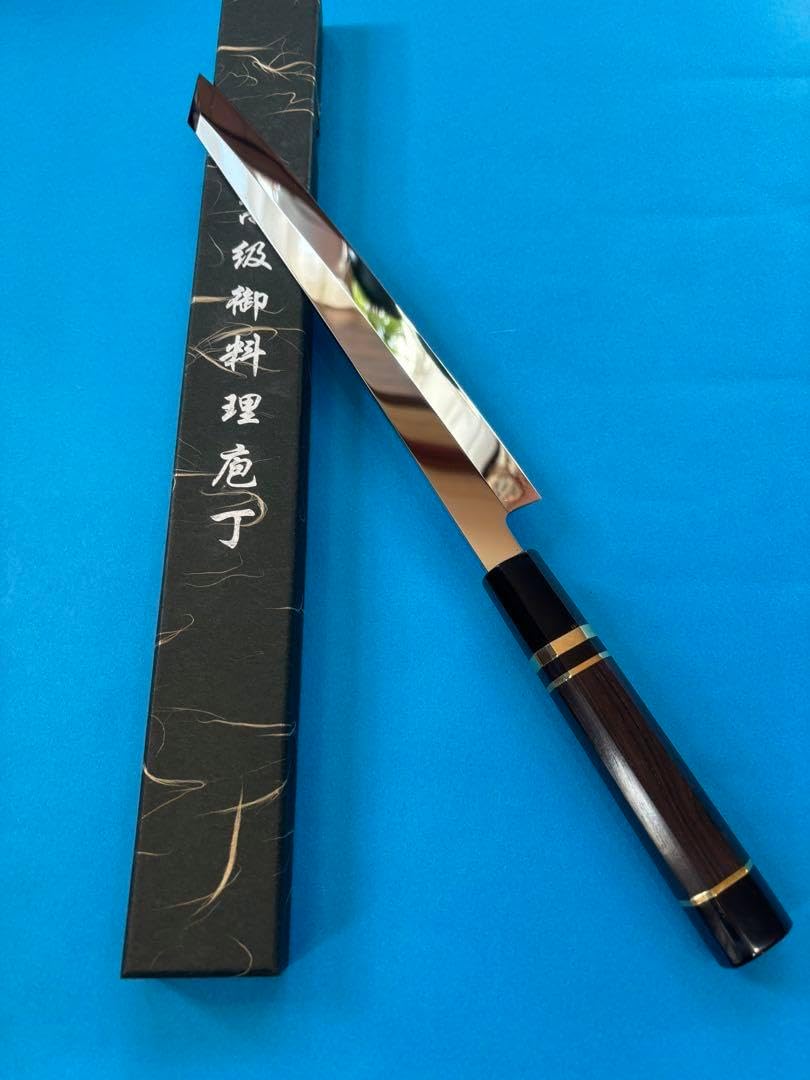 全鋼 全鏡面 VG10 切付け柳 九寸五分VG10 全鋼 全鏡面 切付け柳九寸五