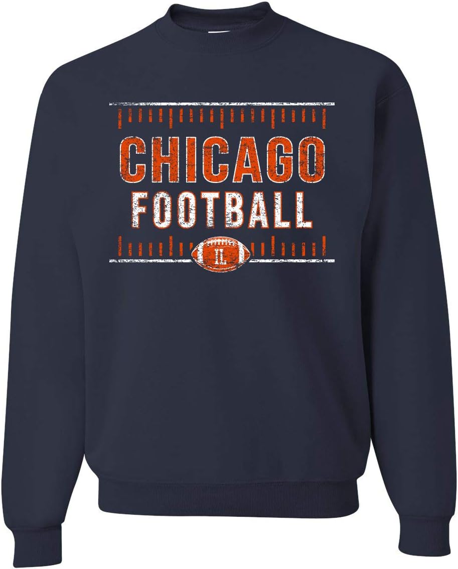 Wild BobbyHometown City Football Fan Pride Sports Unisex Crewneck Sweatshirt
