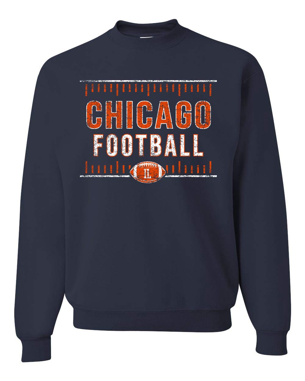 Wild BobbyHometown City Football Fan Pride Sports Unisex Crewneck Sweatshirt