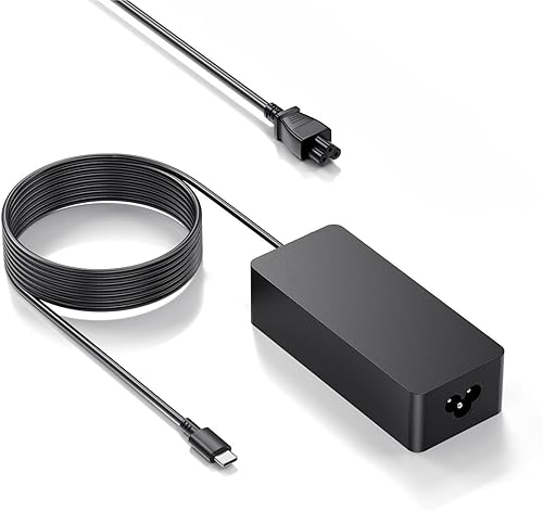 Cargador USB-C de 65 W compatible con Dell Latitude Series 5320 5340 5410 5420 5430 5440 5450 5520 5540 7200 7320 7400 7410 7420 7430 7440 3540 0