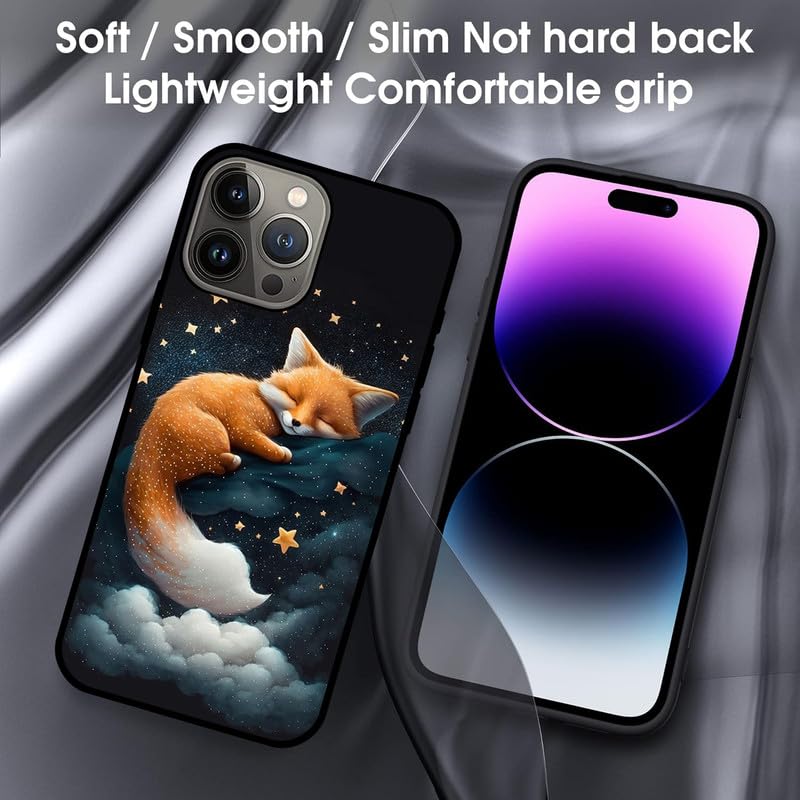 Cover Trasparente Per Huawei P20 Con Disegno Volpe Rossa - Custodia Morbida In Silicone TPU Antiurto E Antigraffio - Ultra Sottile