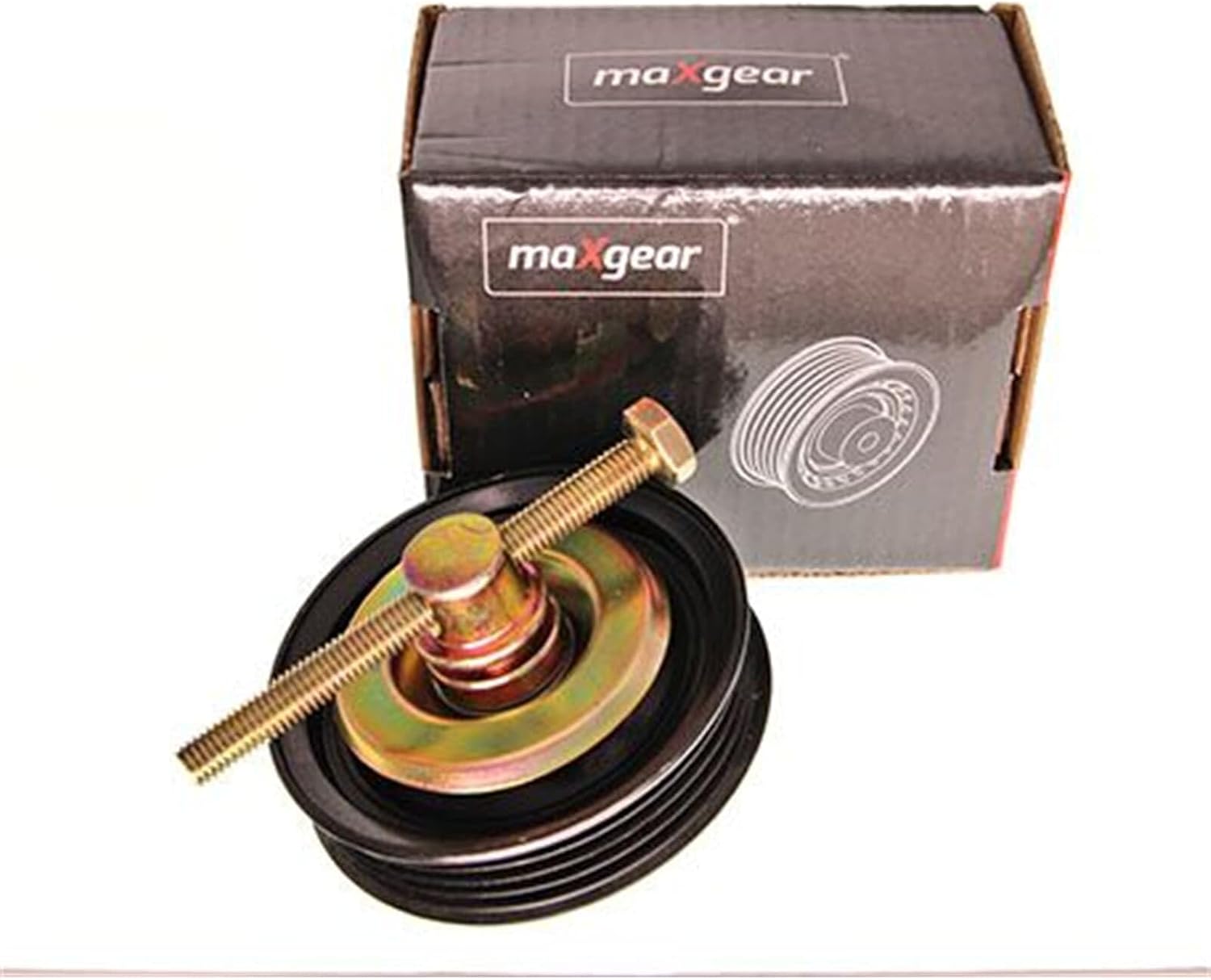 MAXGEAR Tensioner Pulley V-Ribbed Belt 54-2093 NP300 Navara Pickup (D40) 12 mm 80 mm