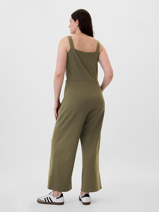 GAP Women's Squareneck Jumpsuit