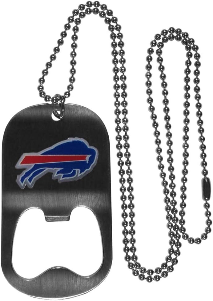 Siskiyou Sports NFL unisex Bottle Opener Tag Necklace