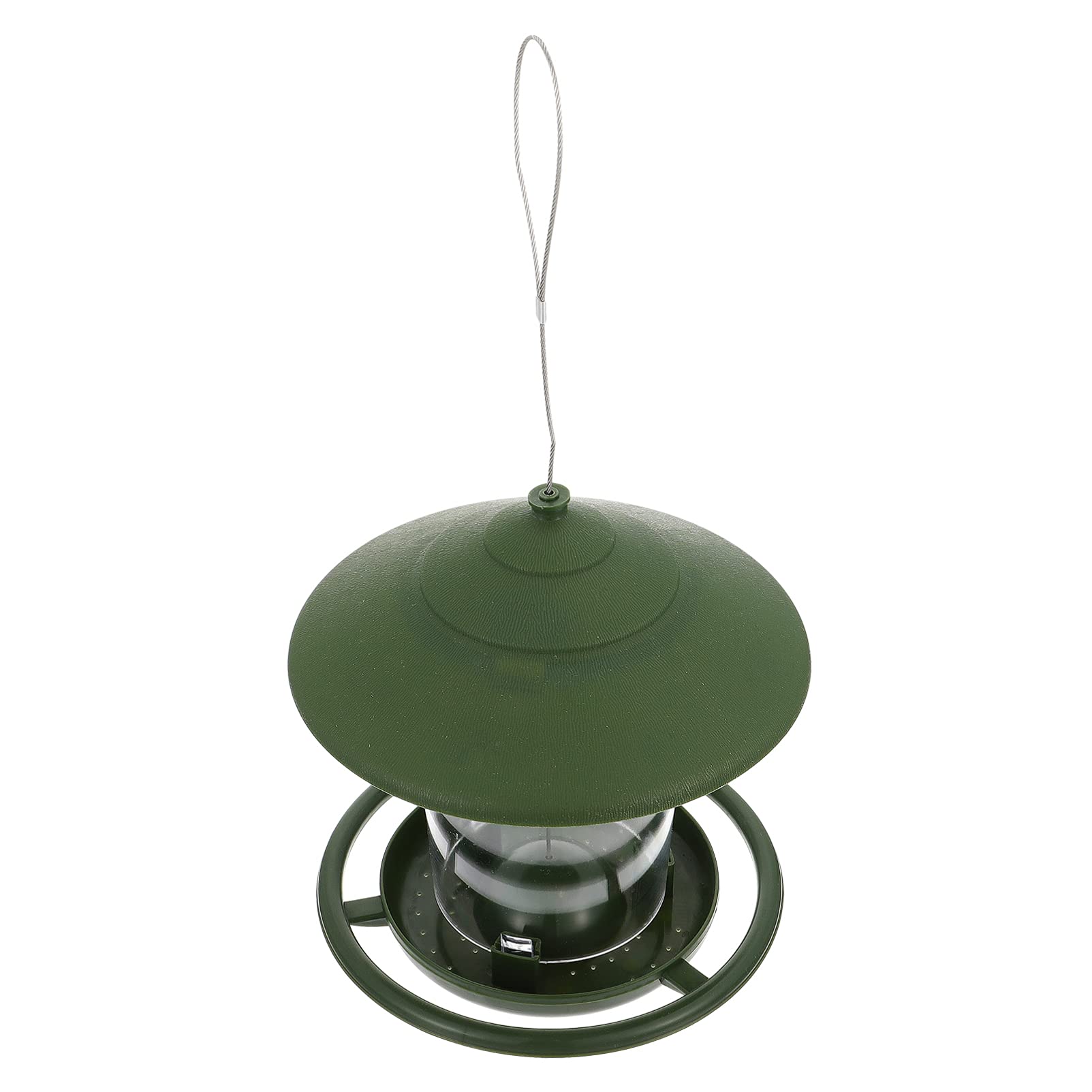 Sosoport 2pezzi Mangiatoia Sospesa Per Uccelli Da Giardino Contenitore Facile Da Pulire Design Compatto Per Uso Esterno Per Balconi e