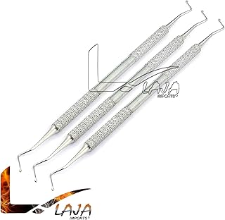 LAJA Imports Lot of 3 Excavator #32L DE, Hand Tools Dental Instruments