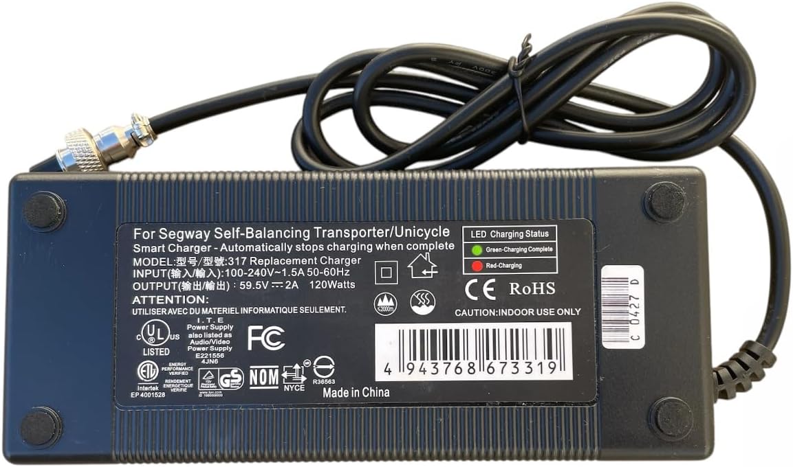 Charger for Segway Ninebot S N3M240 Personal Transporter