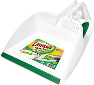 Libman 1150 Step-On Dust Pan with Molded Cleaning Teeth
