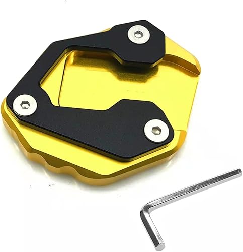 Para MT-09 Para MT 09 Para Tracer90 Para Tracer9 GT 2021-202 Pie Extensión Ampliar Pad (Color  Dorado, Tamaño 1)