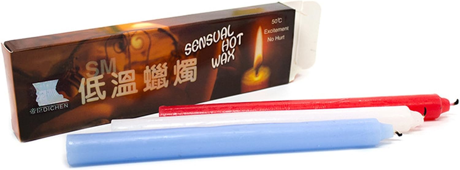 AnHua® 6 Pens Long Candles Adult Low Temperature Drip Candles Sex Toys