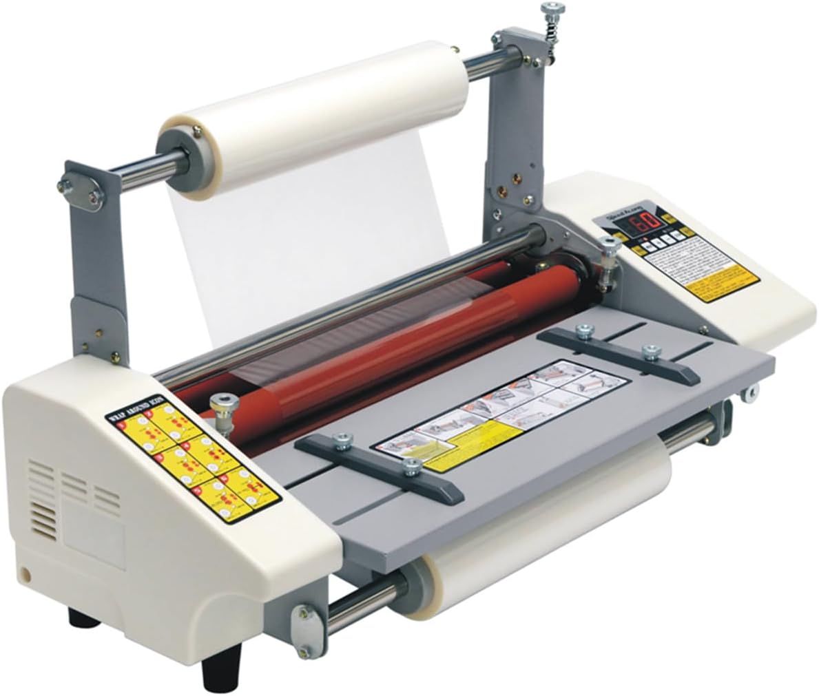 A3+ Hot & Cold Roll Laminating Machine Four Rollers Laminator Speed Regulation Thermal Laminator 110V/220v