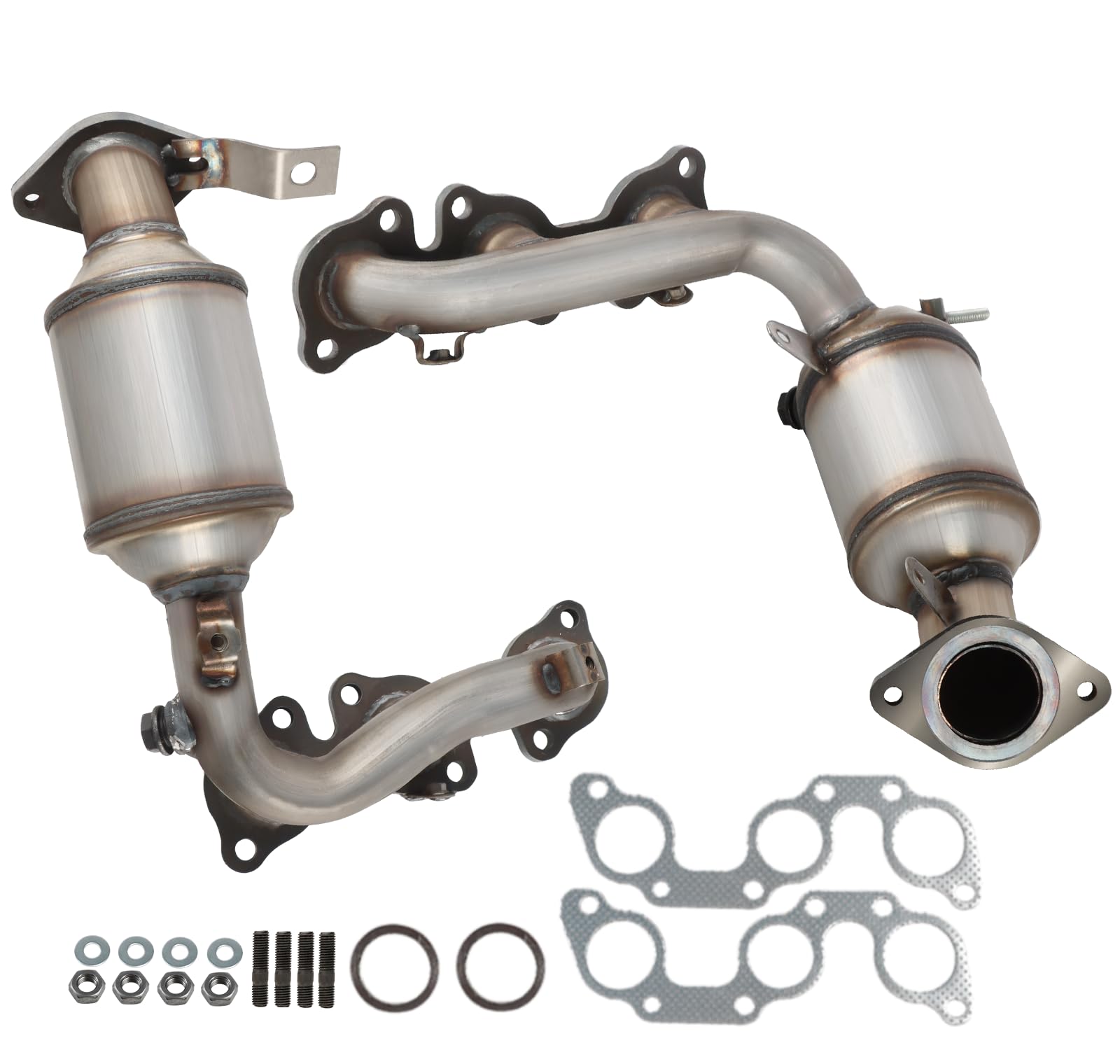 Photo 1 of Panidarun Left & Right Both Catalytic Converter Compatible with Toyota Sienna 2004-2006 (AWD Only), Highlander 2004-2007, Lexus RX330 2004-2006 3.3L V6, Replace# 16392 16393