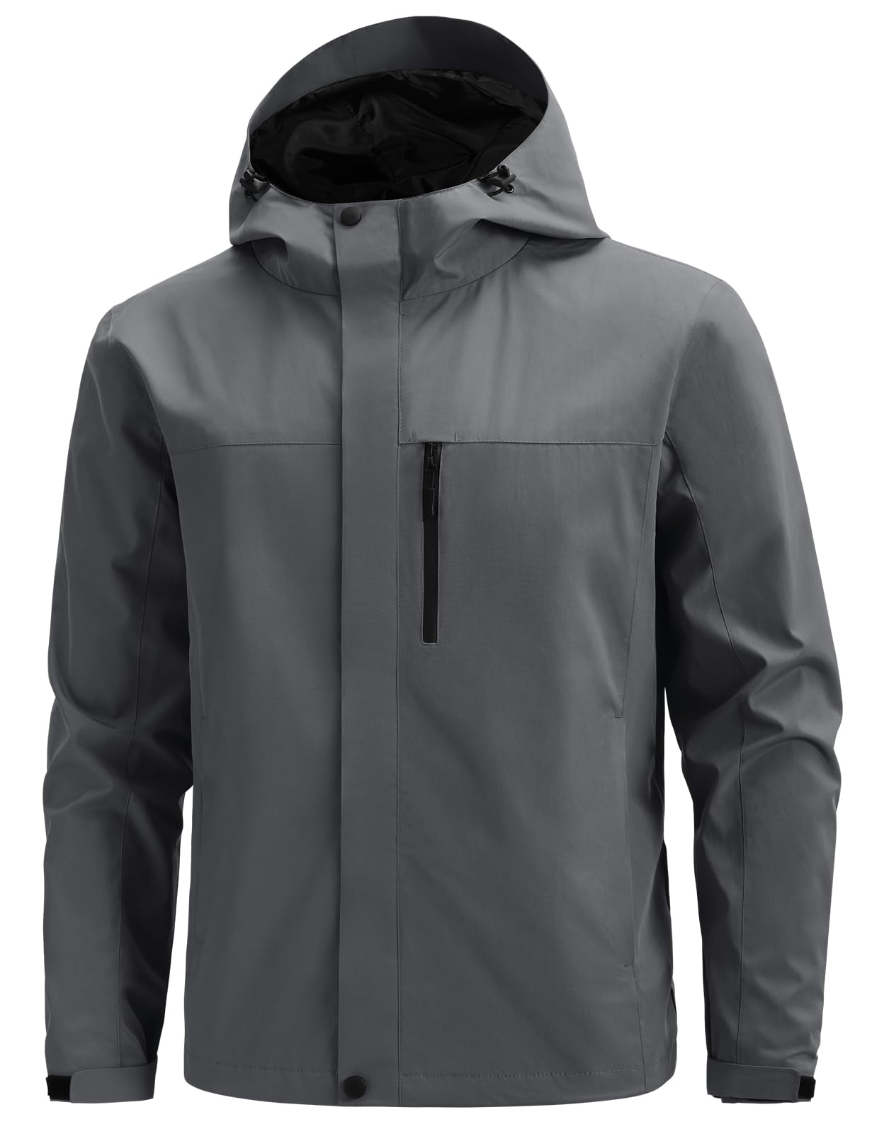 Svanco Giacca Impermeabile Antivento Uomo, Giubbotto Softshell Antipioggia Leggero per Trekking, Vento e Pioggia