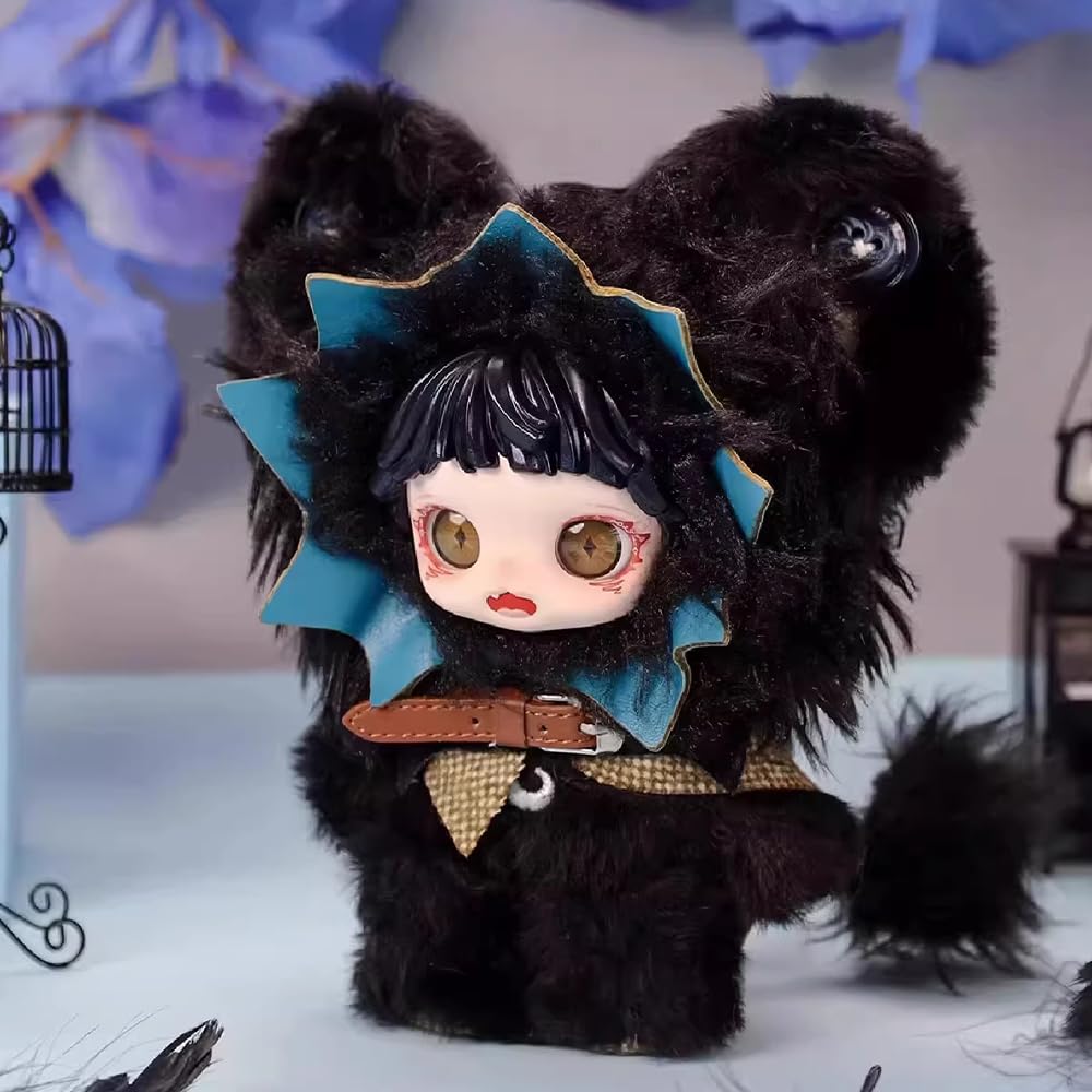niannyyhouse Plüschpuppe Blind Box, Forgotten Realms Serie, gefüllte Plüschfiguren, niedliche Sammlerstück-Ornamente (1 Stück)