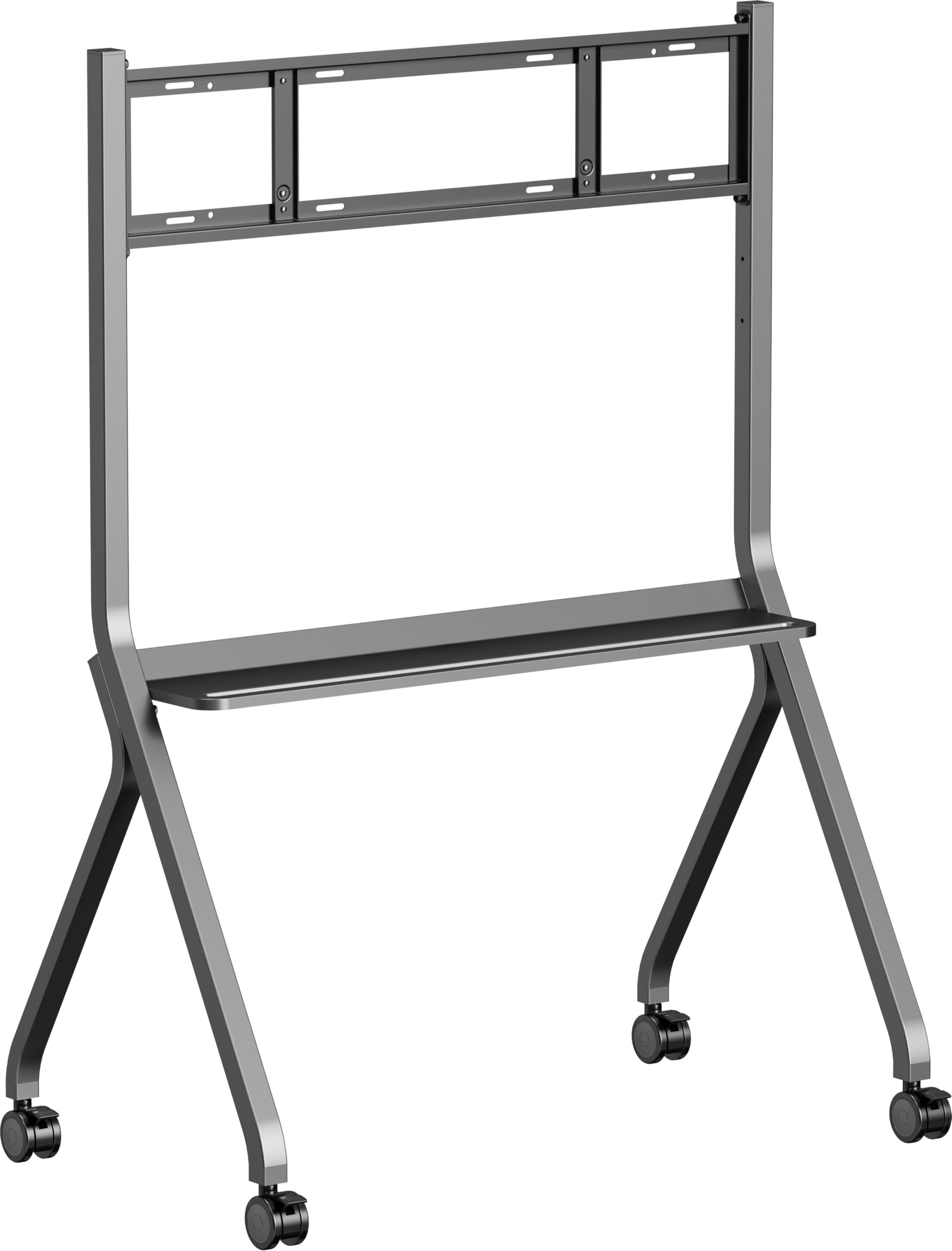 iiyama MD-CART02-S1 Mobiler Rollwagen mit Zubehörfach für (interaktive) Großformatdisplays bis 86"