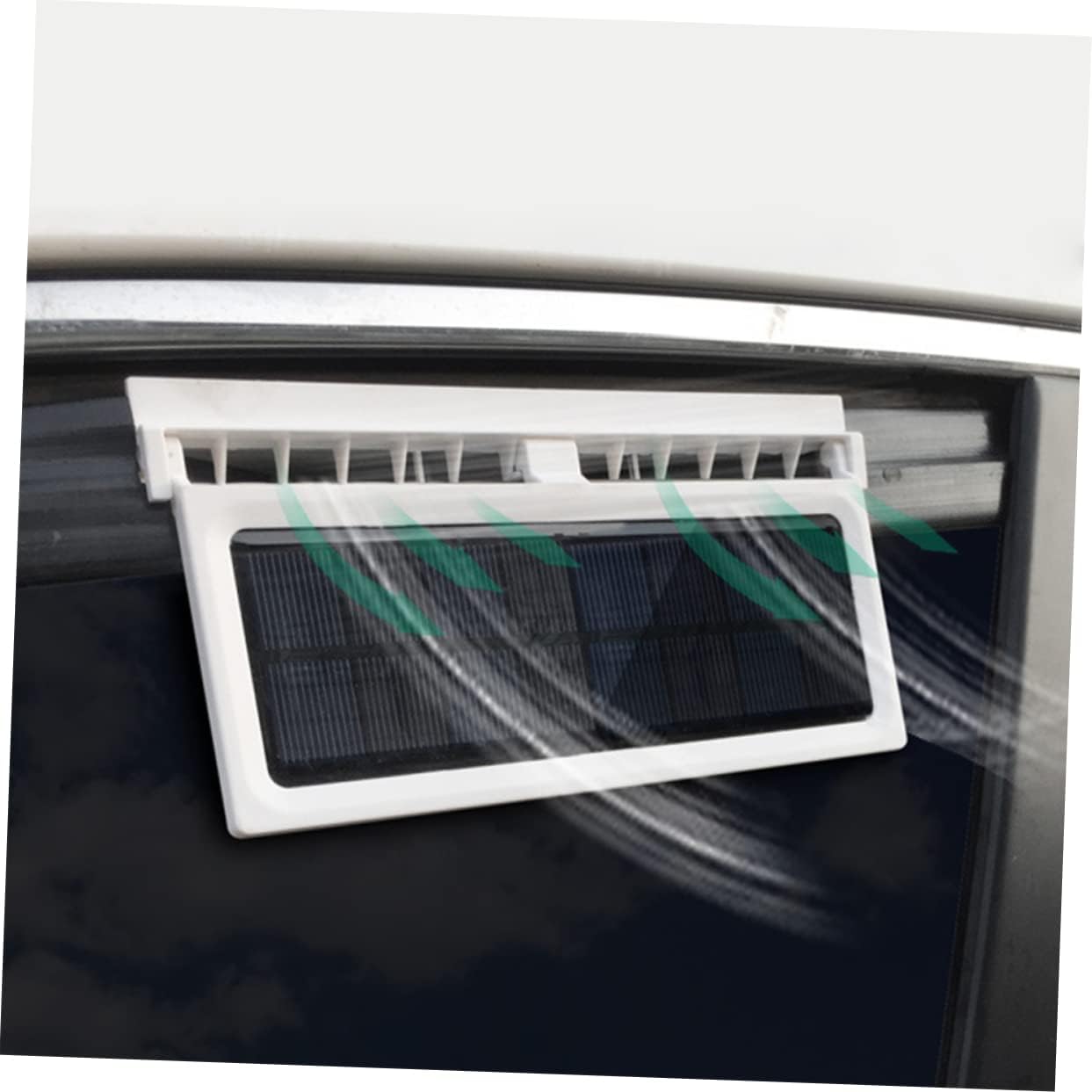 Solar Powered Car Air Conditioning Efficient Car Window Easy Install 3 Motors