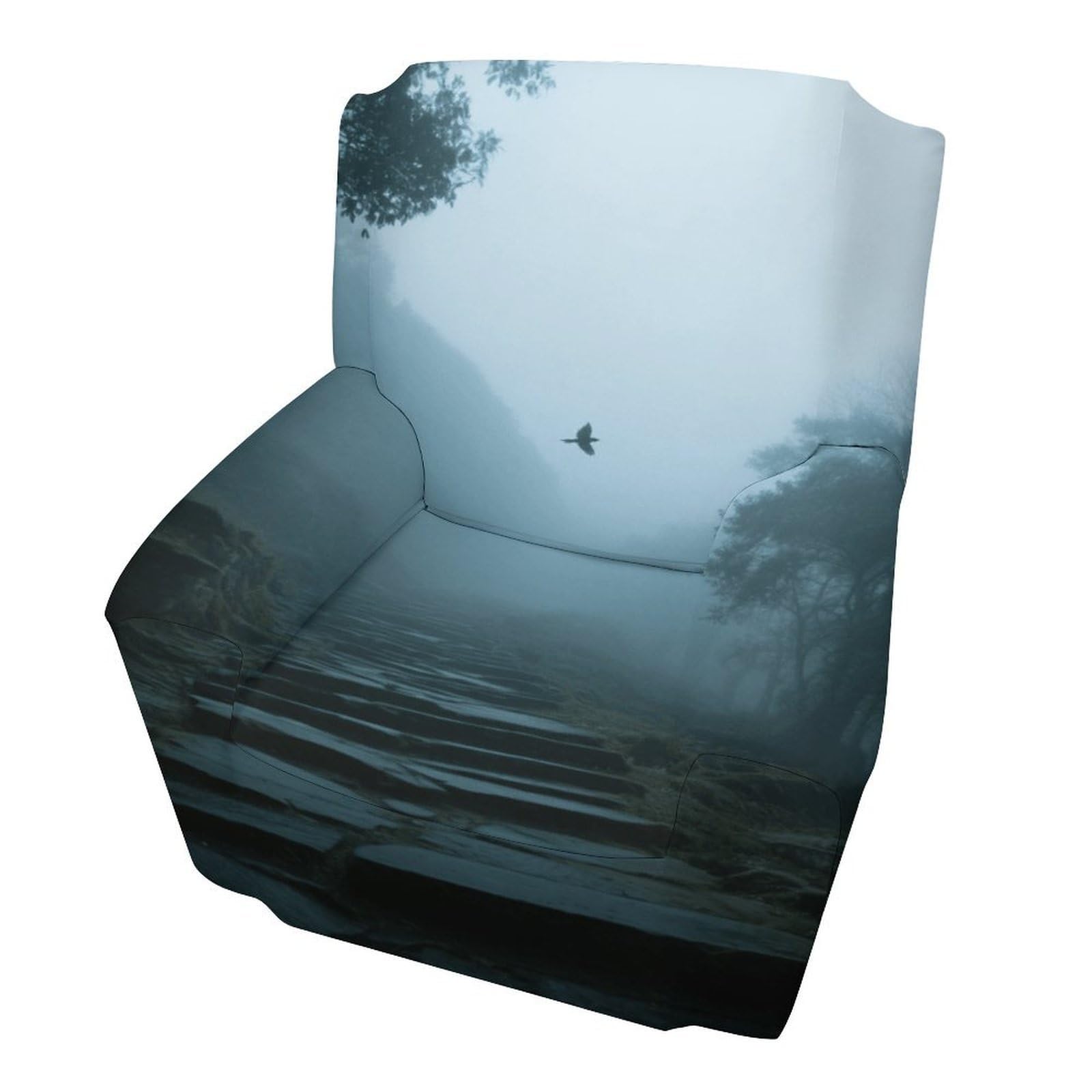 Fekiloot Style Historic Trail In The Mountains Couch Cover Sofa Cover Sofa Slipcover