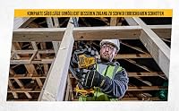 DEWALT 18 Volt Akku-Kompakt-Säbelsäge(bürstenloser Motor, sehr kompakte Abmessungen, werkzeugloser Sägeblattwechsel, schwenkbarer Sägeschuh, Lieferung ohne Akku und Ladegerät), DCS369N-XJ – Ansicht 6