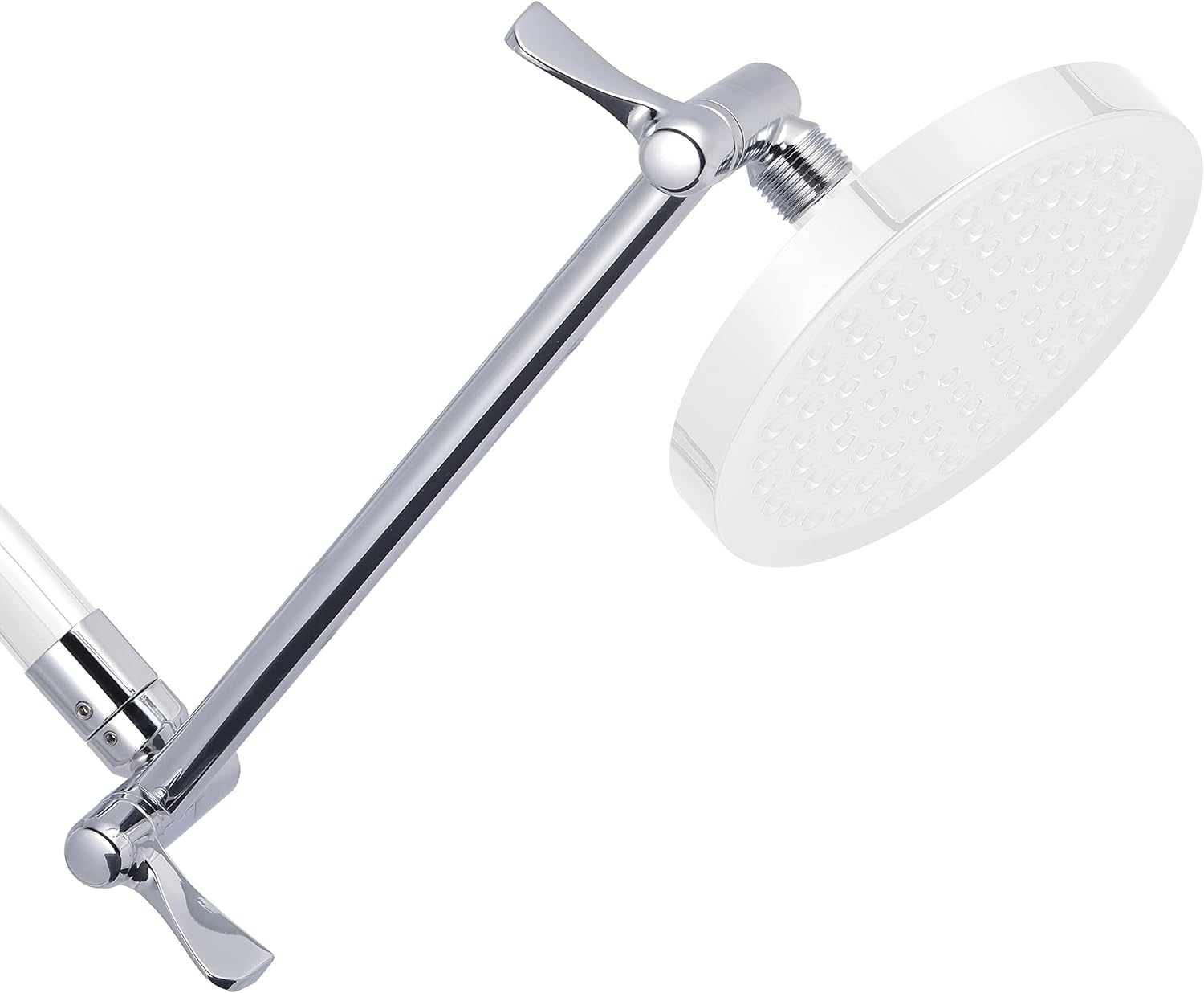 Shower Extension Arm, Eolax Solid Brass Adjustable Shower Pipe Extender