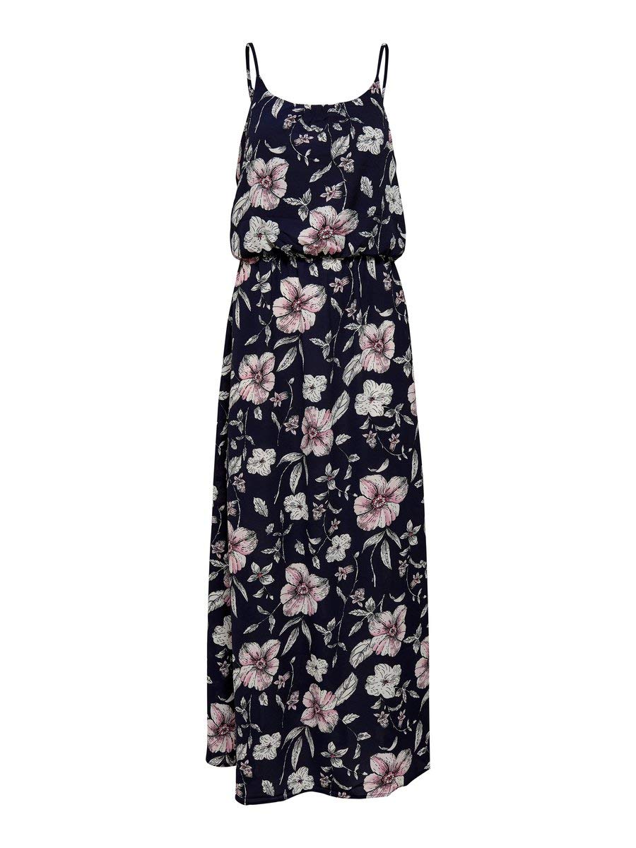 Only Women's Printed Maxi Dress. - Night Sky - 10 (S)