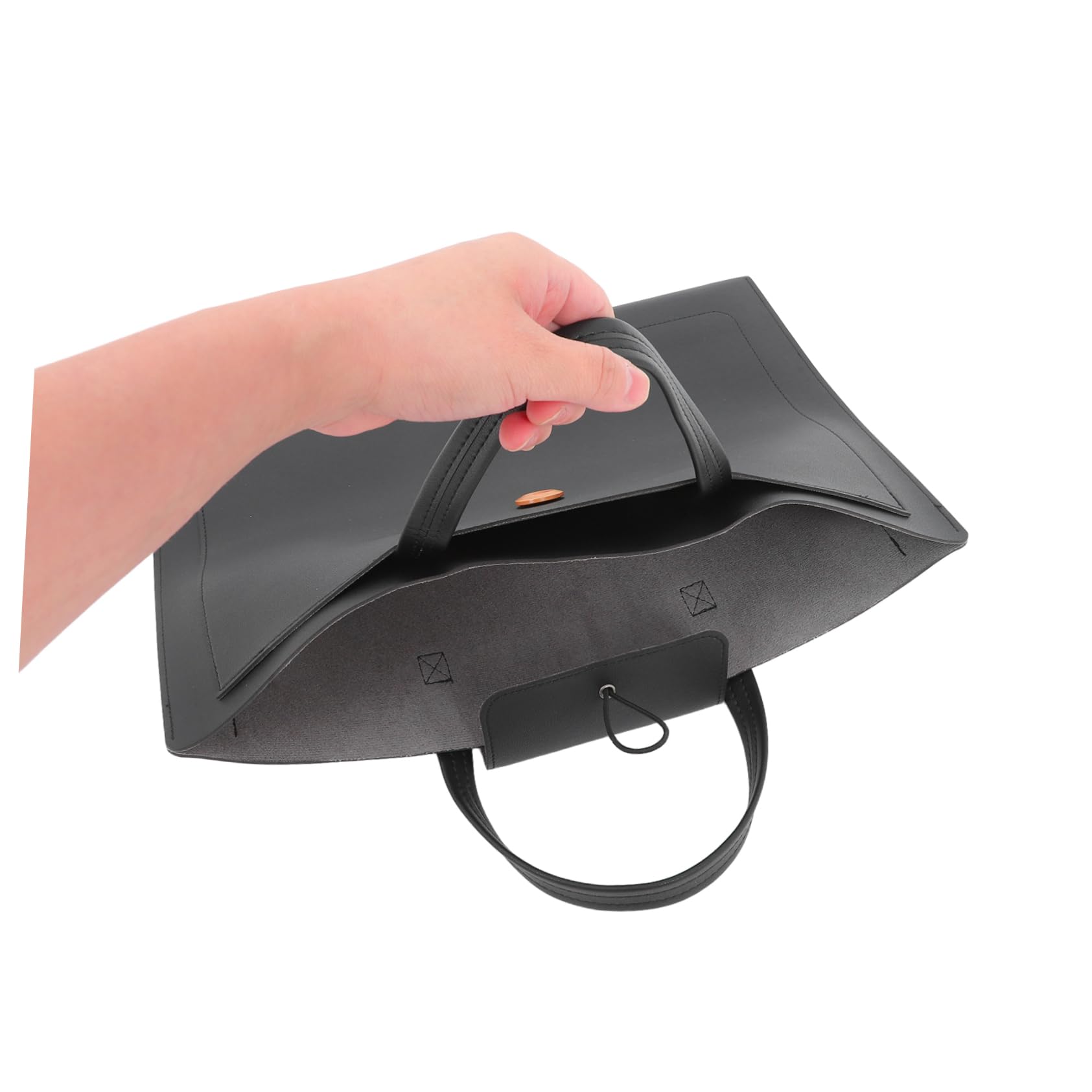 Borsa da Lavoro per Laptop da Borsa per Tablet in Pelle Pu Organizzazione Efficiente Trasporto Confortevole Look Professionale Elegante per Viaggi Universitari e Lavoro
