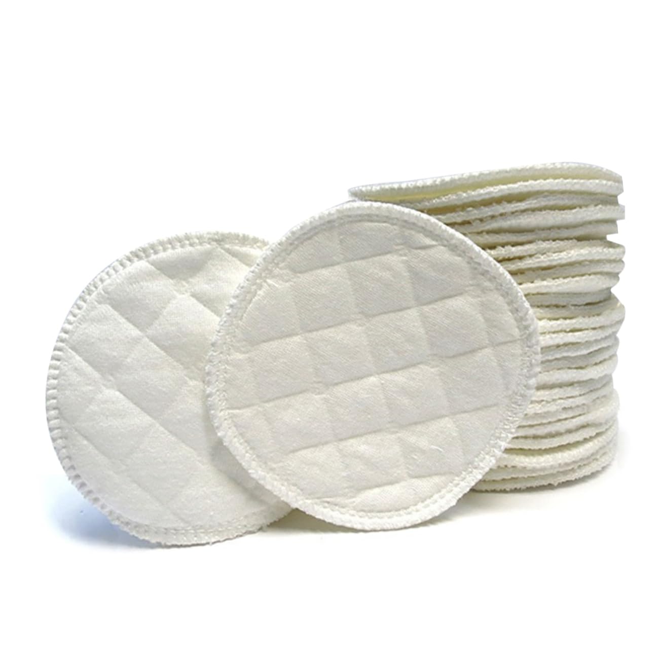 Milisten Inserts 12pcs Reusable Nursing Pads Leakproof Washable Comfortable Breastfeeding Pads for Women