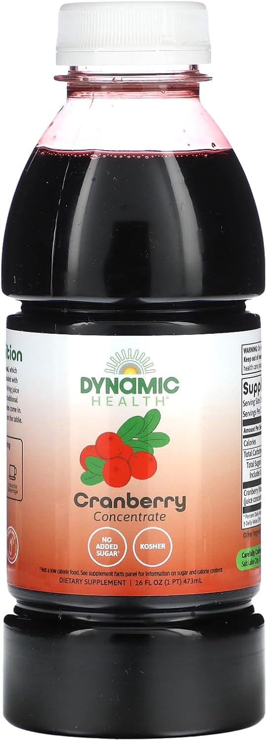 Dynamic Health - Cranberry Juice Concentrate, 16 oz liquid