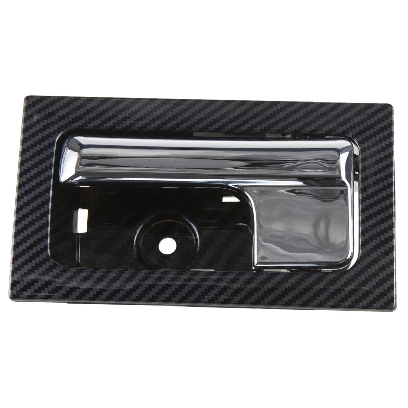 PPBQRVLF Front Interior Pull Interior Door Pull Handle Left Right for F150 2009 2010 2011 2012 2013 2014 AL3Z1522601BC FL AL3Z1522600BC Door Handle(Left Carbon Fiber)