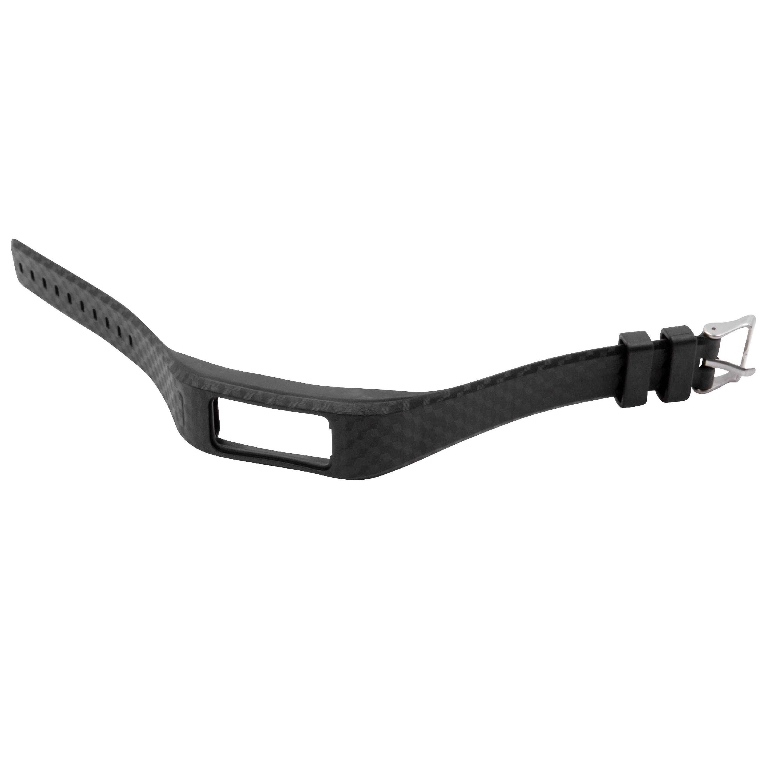 Ersatzarmband Für Garmin Venu SQ – Schwarzes Silikon, 12,1 + 9,2 Cm, Einfach Zu Wechseln, Bequem & Stylisch