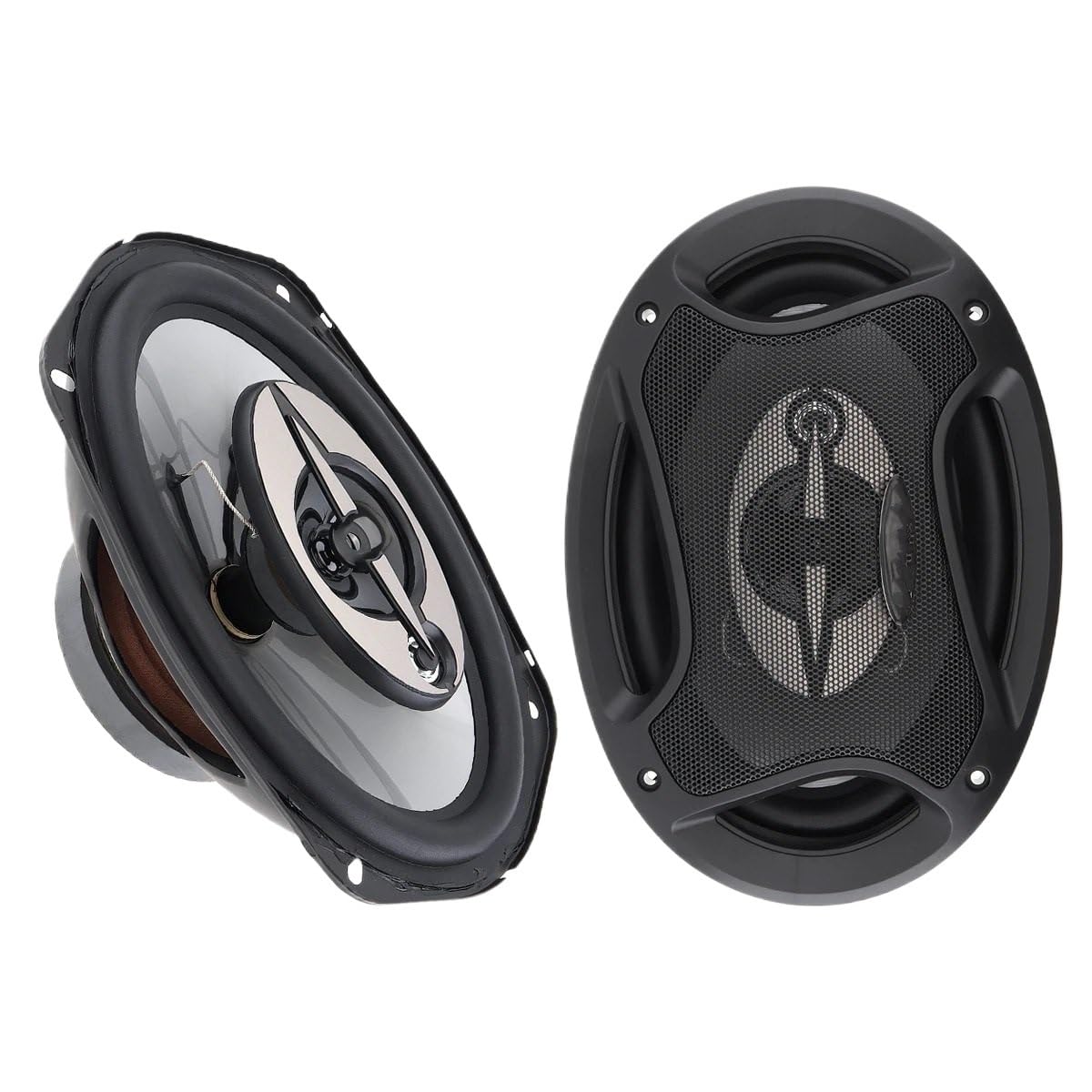Altoparlante Tweeter Universale 2 altoparlanti Hi-Fi stereo a gamma completa per auto, 12 V, 1000 W, 6 x 9 pollici, 3 vie, coassiali, audio, musica