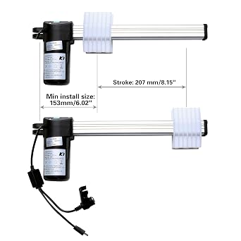 Linear Actuator Kaidi Model KDPT005-100 Lift Chairs Power Recliner Motor