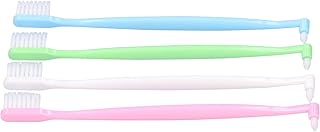 ANGGREK Orthodontic Toothbrush, 4PCS Orthodontic Toothbrush Doubleâ€‘Ended Interspace Toothbrush Soft Bristle Interspace Toothbrush for Braces Teeth Cleaning