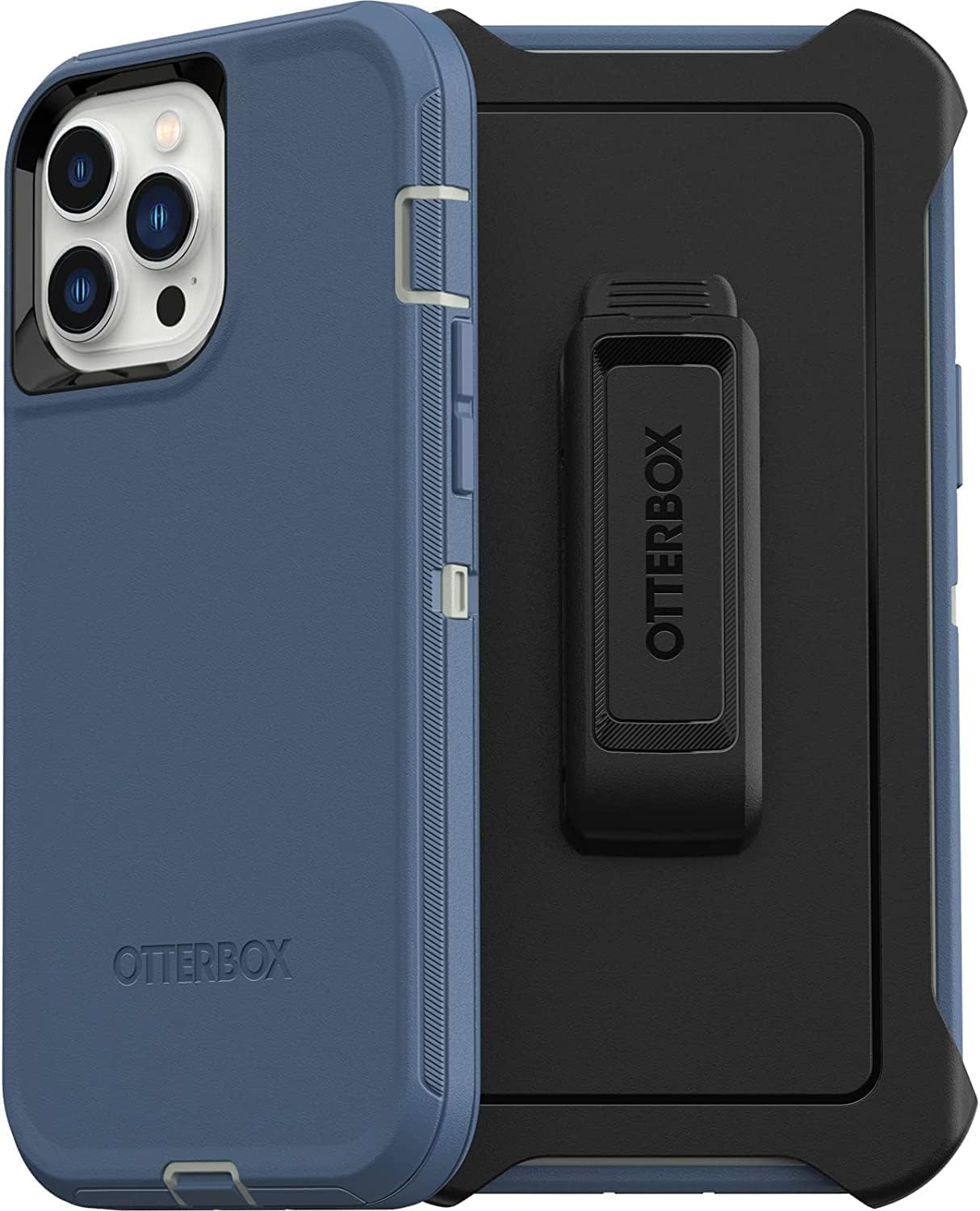 OtterBox DEFENDER SERIES SCREENLESS EDITION Case for iPhone 13 Pro Max & iPhone 12 Pro Max - FORT BLUE