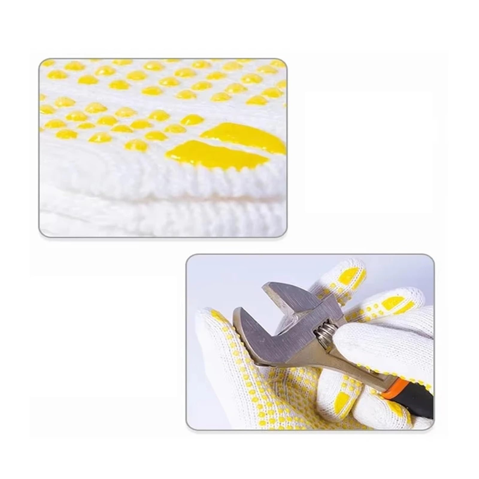Générique Gants de travail double couche Dot Grip