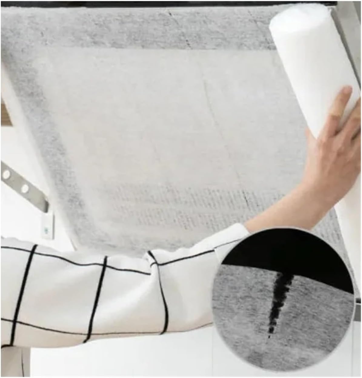 10m Disposable Range Hood Filter Replace Spare Parts Paper Oil Absorbing Kitchen Anti-oil Sticker Household Off Exhaust Smoke