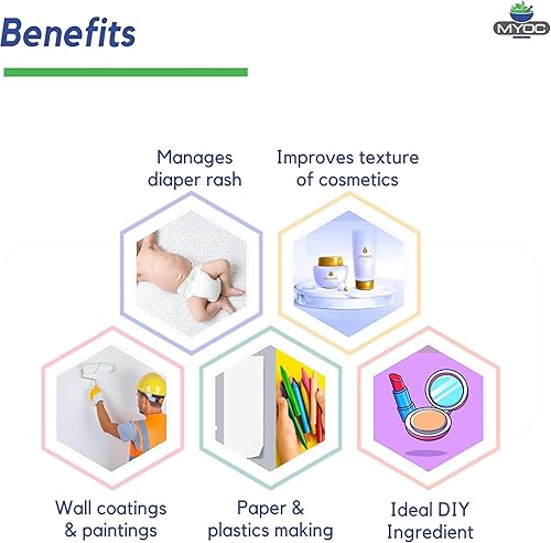 Miniatura 4 de Talco en polvo de 16.00 oz (1 libra), talco puro a granel, polvo de talco para el cabello, polvo de talco para manualidades, polvo de talco para