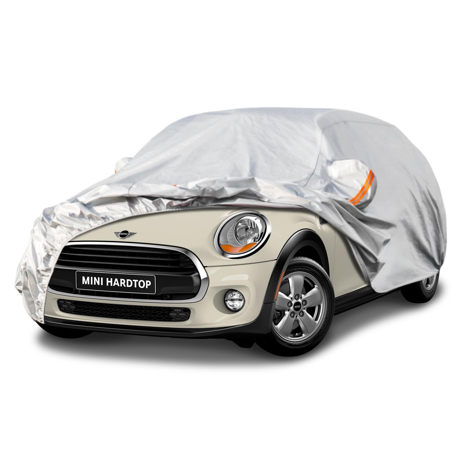 Kayme Funda Coche Exterior, Compatibles con Audi A5 (2009-2025), Cubierta para Coche Impermeable Transpirable Anti-UV Antipolvo de 6 Capas, Cubre Coche con Cremallera y Forro de Algodón. — view 19