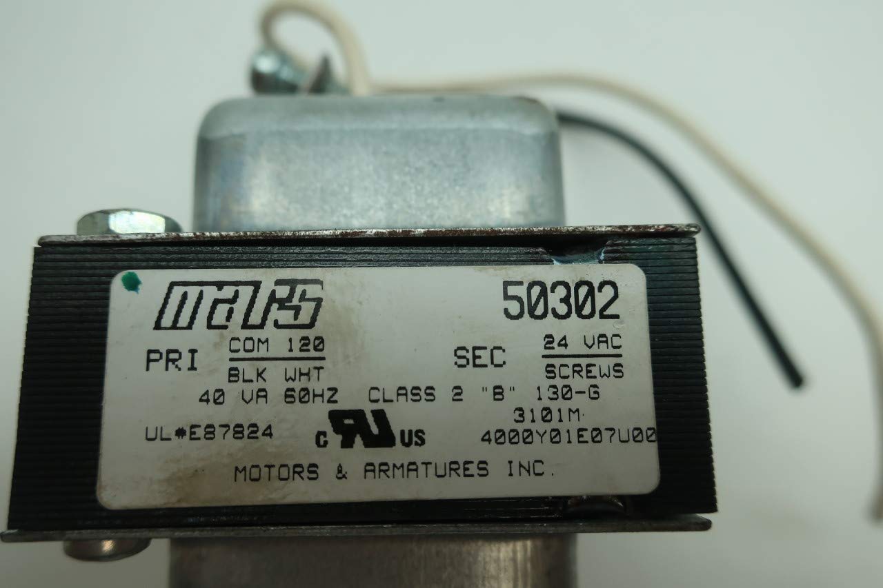 MARS 50302 Control Transformer 40VA 120V-AC 24V-AC D638415