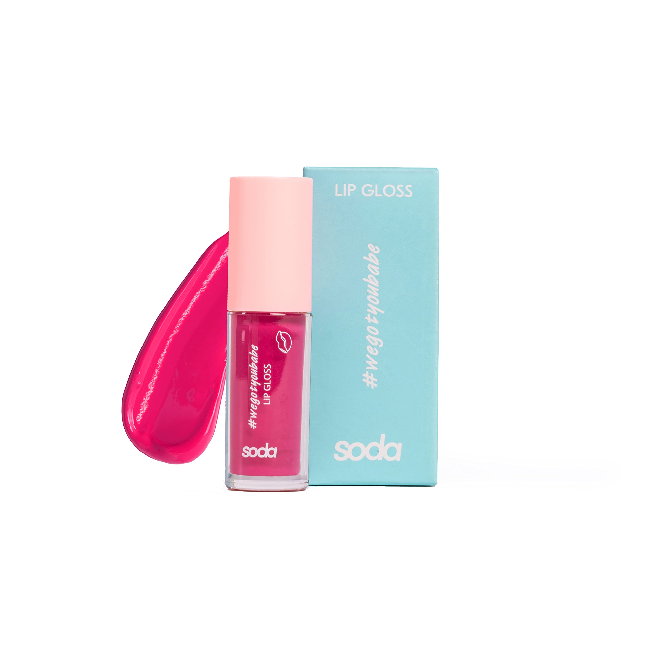 Glitter Lip Tint Gloss. Sheer, Shimmer & Shine. Long lasting, Non sticky. #wegotyoubabe, 005 First Love