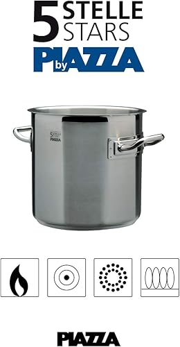 Miniatura 2 de Piazza Olla de acero inoxidable de 5 estrellas, 11.5 cuartos de galón