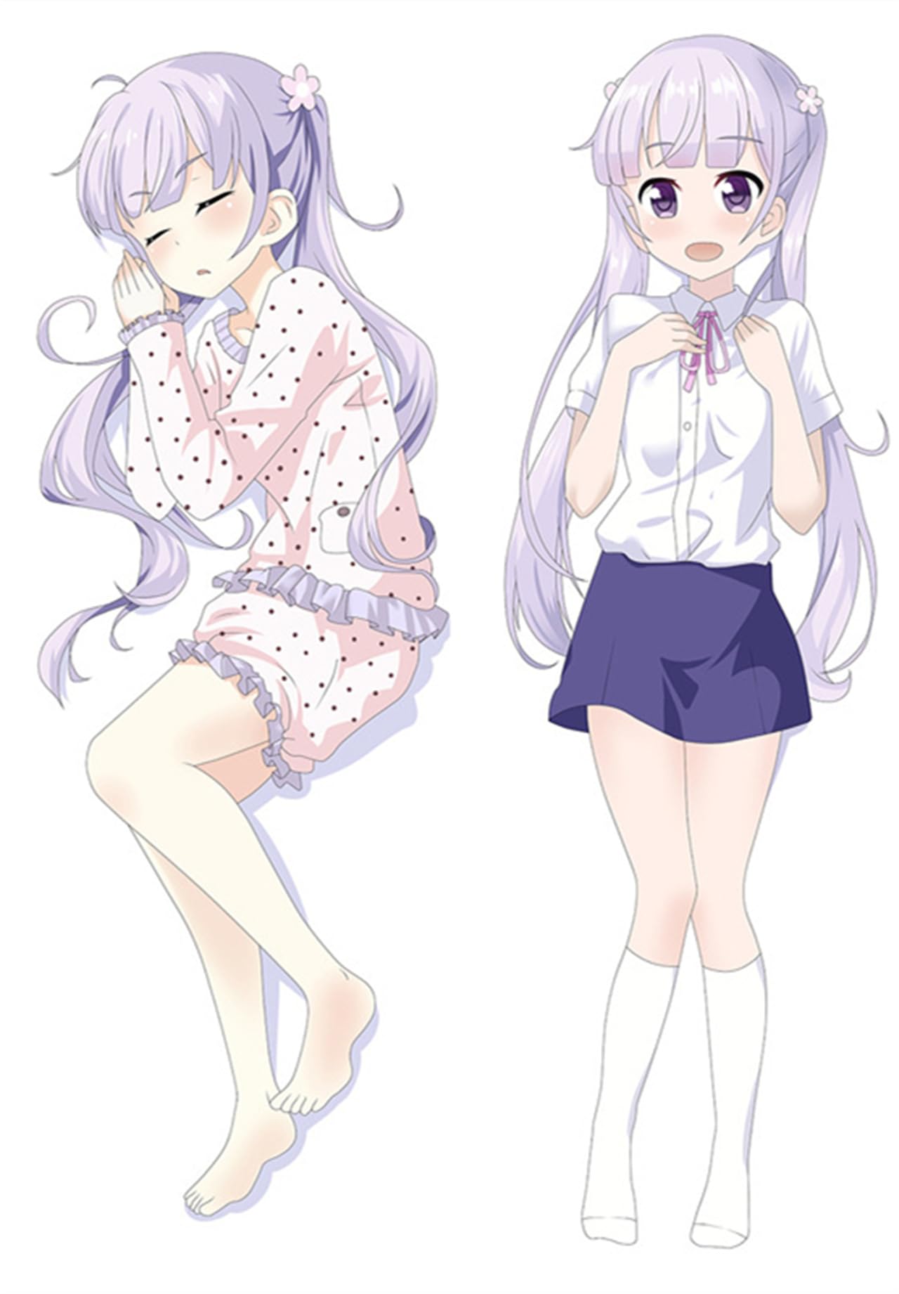 Amazon.co.jp: NEW GAME! 抱き枕カバー 涼風青葉 滝本 ひふみ 桜