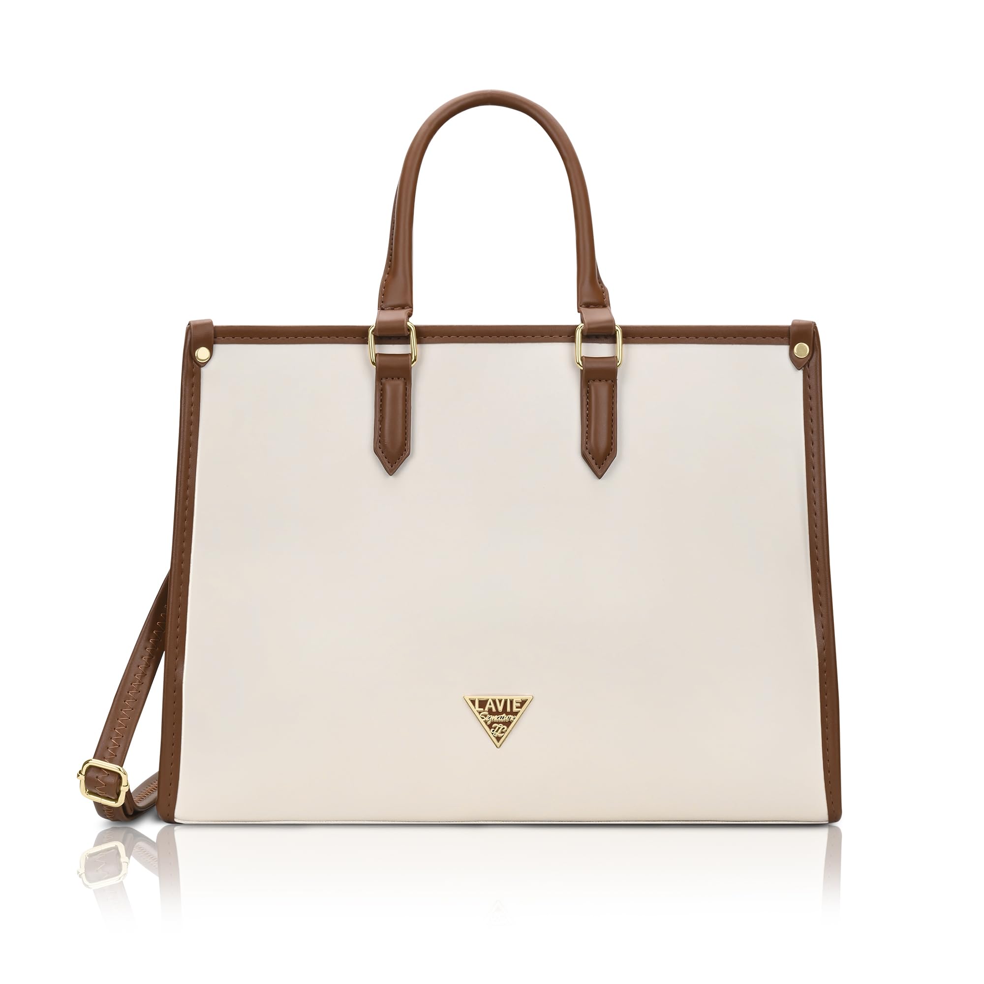 lavie signature Women's Madisson Box 15 Inch Laptop Tote Handbag | Tote Bag for Work | Ladies Purse | Stylish Shoulder Bag | Gift for Women-picture-30