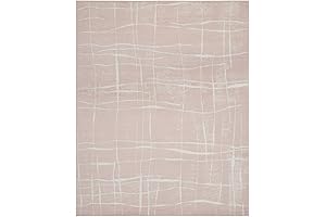 Nourison Whimsicle 8x10 Area Rug - Pink Elegance for Modern Spaces