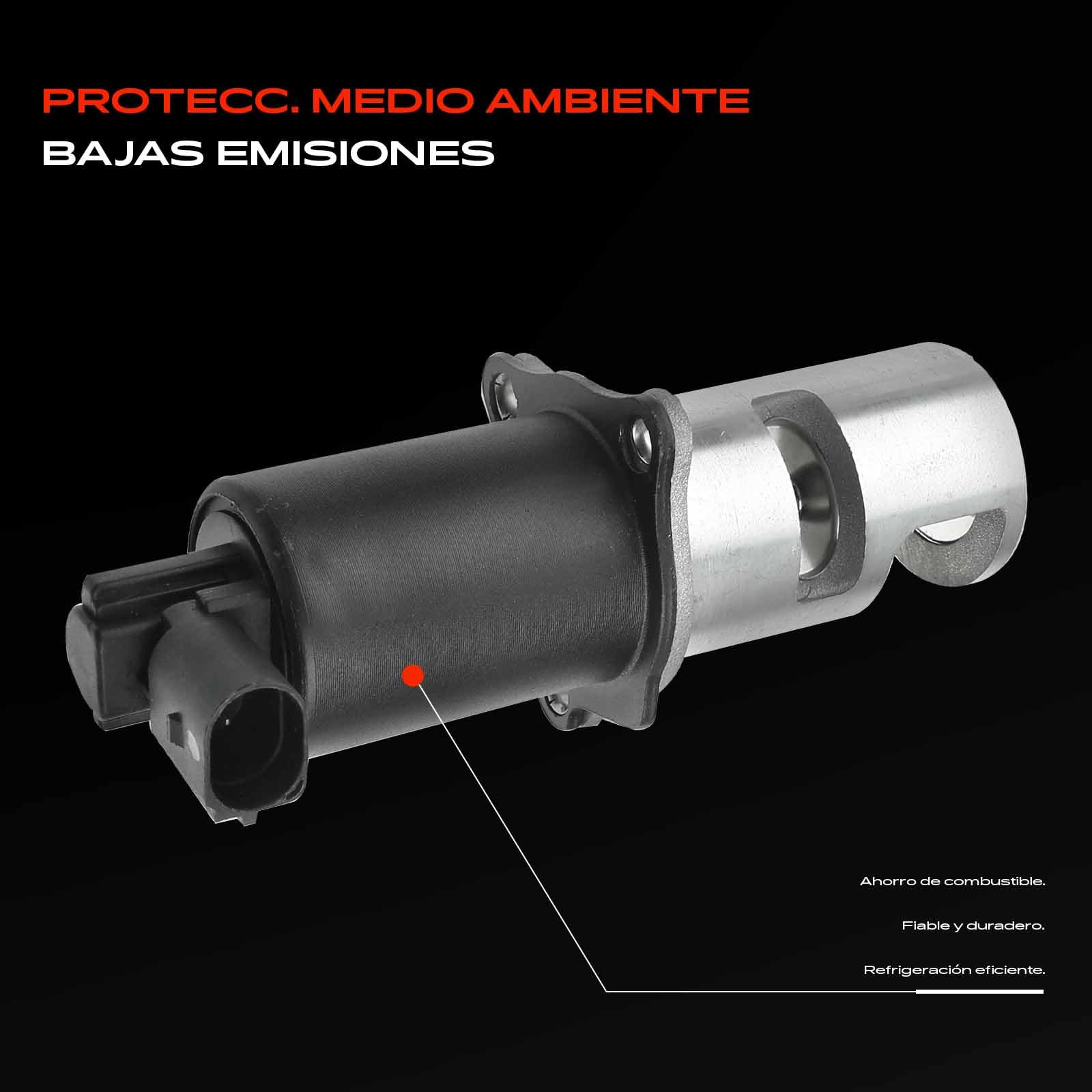 Frankberg Válvula EGR de recirculación de gases de escape 8200088888 | Compatible con Interstar Bus X70, Interstar Kasten X70, Master II Pritsche/Chasis ED/HD/UD, Trafic II Kasten FL
