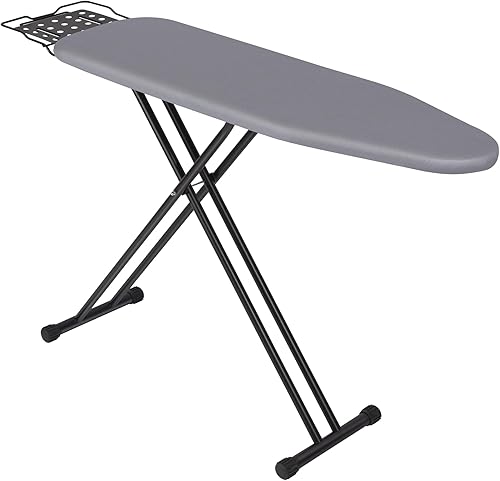 Tabla de planchar de lujo con funda de algodón acolchada extra gruesa y resistente, tabla de planchar para colgar, ligera y fácil de almacenar con