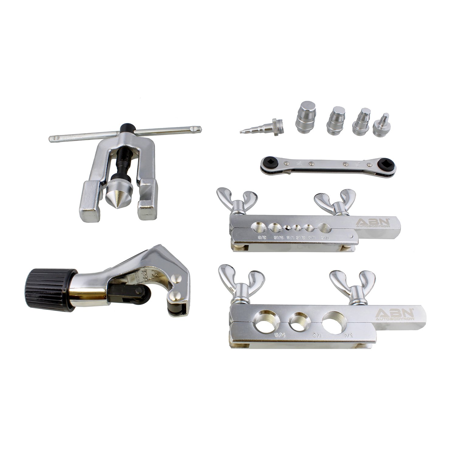 Buy ABN Flaring Tool Set 10 Piece Flaring and Swaging Tool Kit with